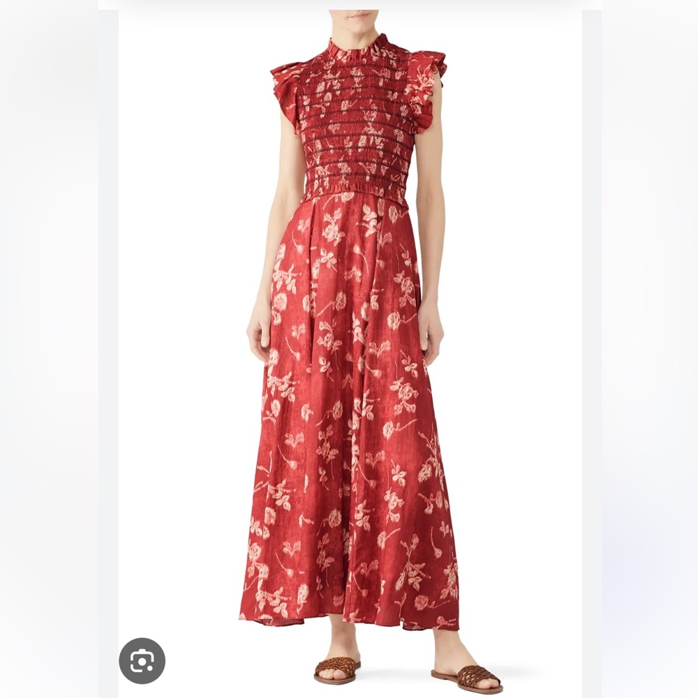 Sea New York
Merlot Monet Smocked Dress/ Size 8/ Excellent Condition